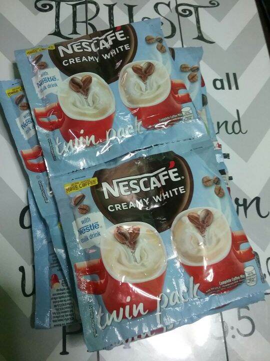 NESCAFE CREAMY WHITE TWIN PACK 10 SACHET Lazada PH