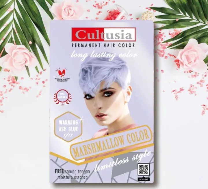 Semir Pastel Cultusia Hair Marshmallow Color Warming Ash Blue Ml