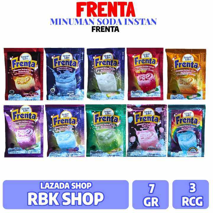 Frenta Minuman Soda 30 Sachet Lazada Indonesia