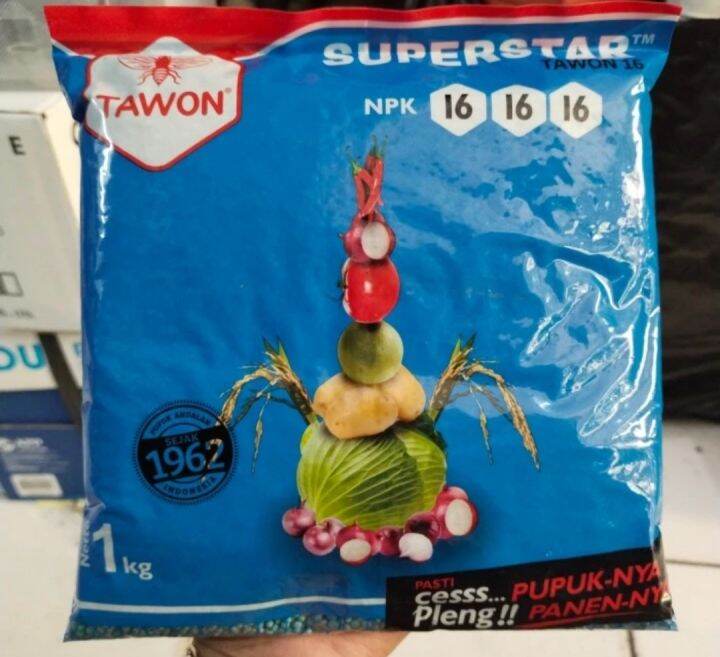 Pupuk Npk Tawon Kg Npk Super Star Cap Tawon Kemasan Kg