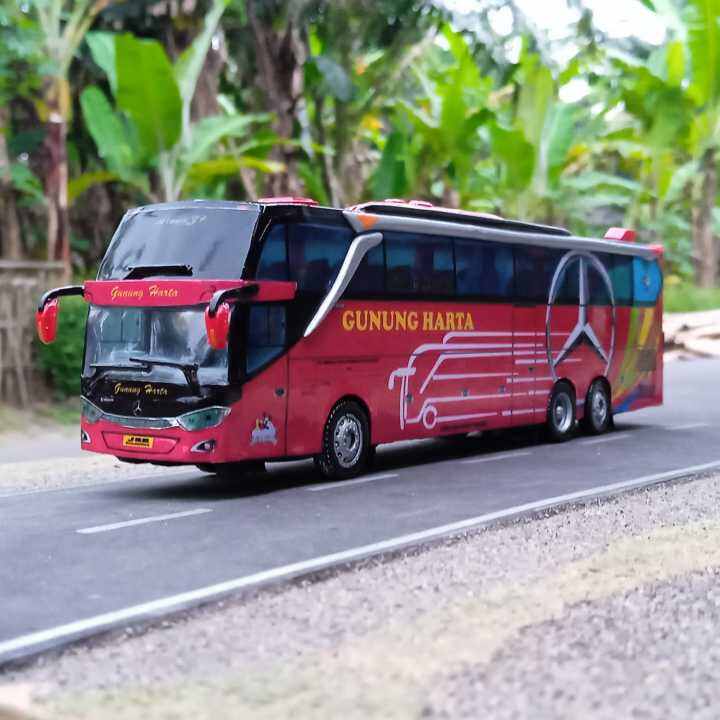 Miniatur Bus Gunung Harta Body Jb3 Triple Axel Lazada Indonesia