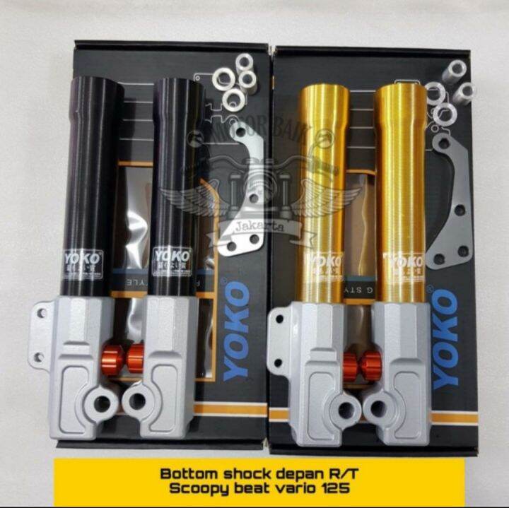 Bottom Shock Yoko Tabung Shock Depan R T Yoko Motor Beat Vario