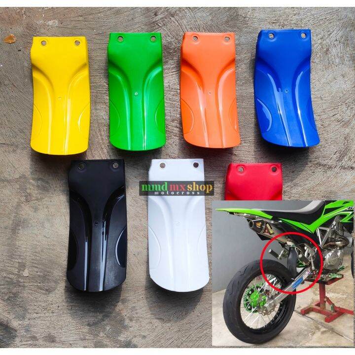 Cover Shock Belakang Klx 150 Bf Dtracker Penahan Lumpur Pelindung Mono