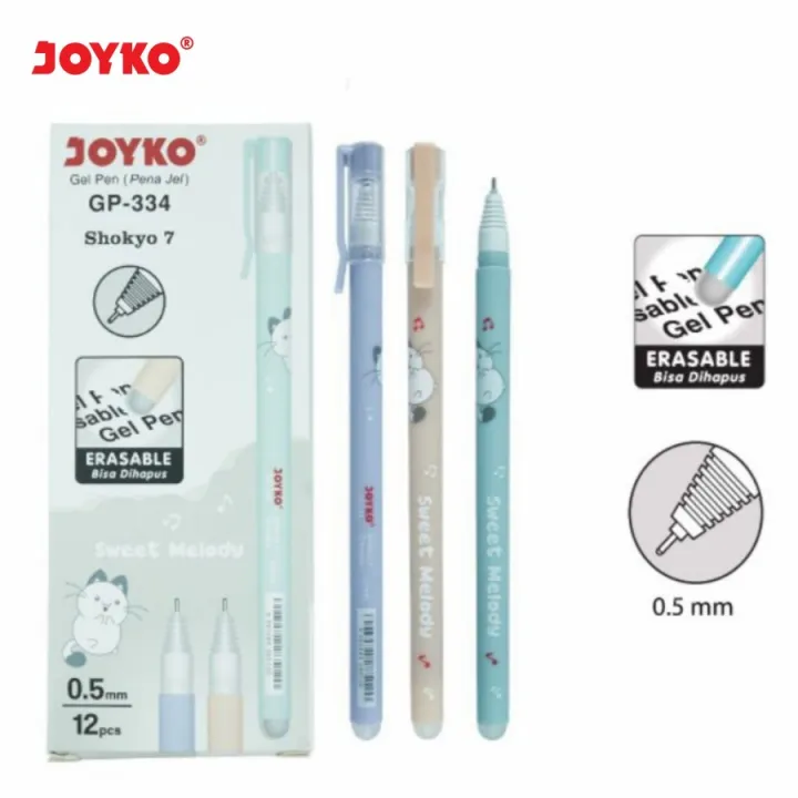 Erasable Gel Pen Joyko Gp Gp Gp Gp Pulpen Bisa