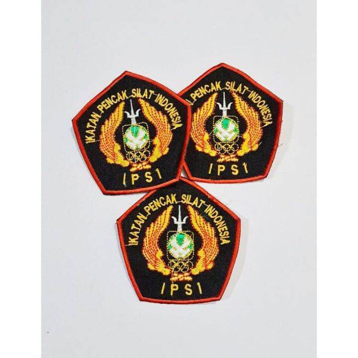 Logo IPSI Ikatan Pencak Silat Indonesia Badge Bordir Lazada Indonesia