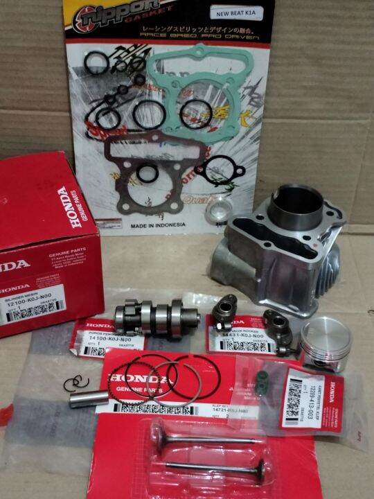 Blok Seher Komplit Isi Piston Kit Koj Honda Genio Sesuai Poto Lazada