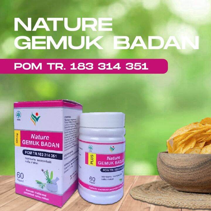 Nature Gemuk Badan Kapsul Gemuk Badan Kapsul Lazada Indonesia