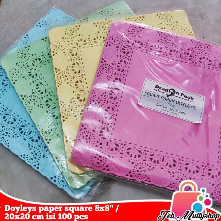 Doyleys Paper Square X X Cm Isi Pcs Putih Warna Kertas