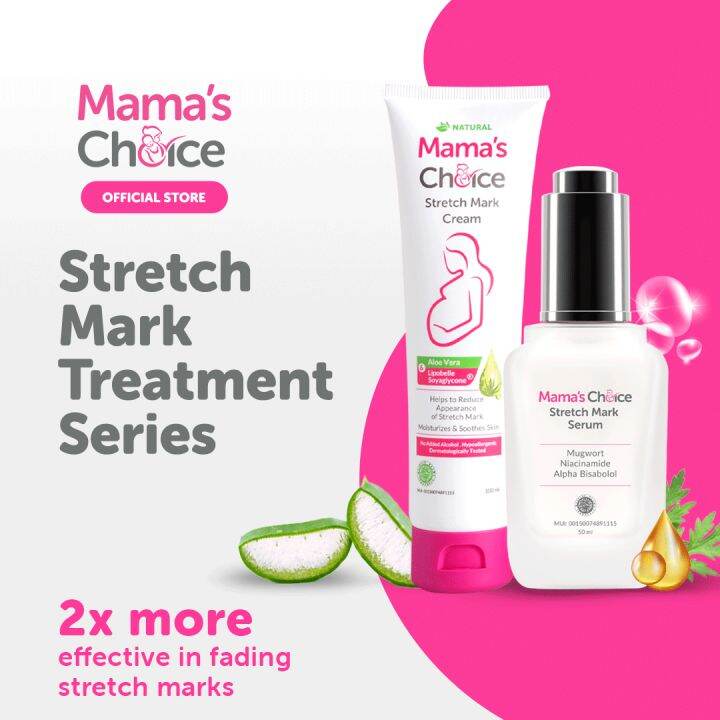 Mama S Choice Stretch Mark Serum Safe Halal Natural Maternity