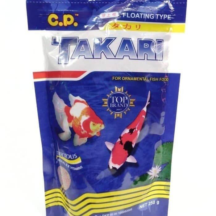 Pakan Ikan Takari Gr Top Brand Pelet Ikan Koki Koi Komet Makanan