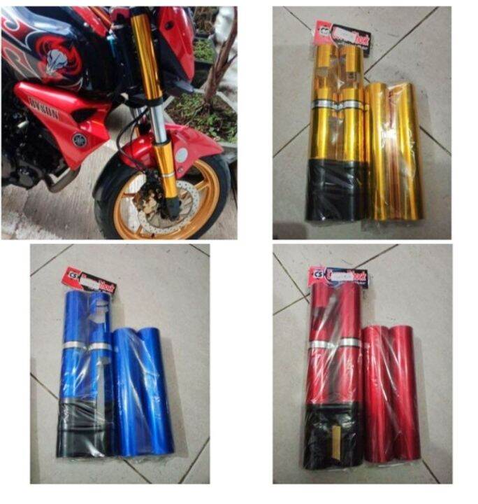 Cover Shock Depan Yamaha Byson Karbu Fi Lazada Indonesia