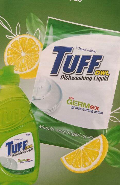 TUFF DWL Dishwashing Liquid With Germex 270ml 200ml Lazada PH