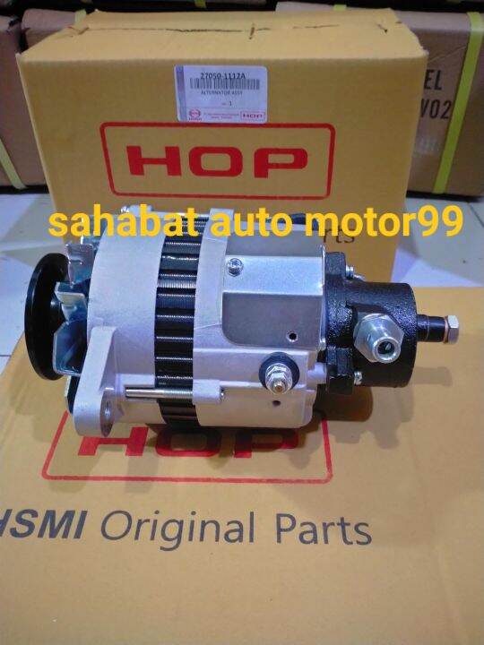 ALTERNATOR ASSY DINAMO AMPER DYNA HT125 HINO DUTRO 24 VOLT ORIGINAL