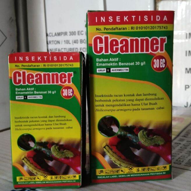 Insektisida Cleaner Dengan Bahan Aktif Emammektin Benzoat Ec Obat