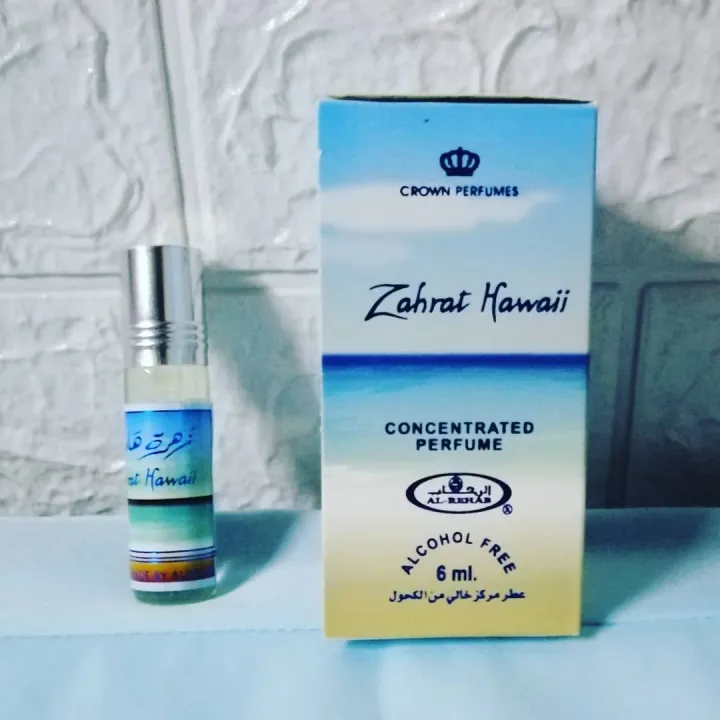 นำหอม Al Rehab Zahrat Hawaii Perfume Oil 6ml นำหอม อาหรบ Lazada