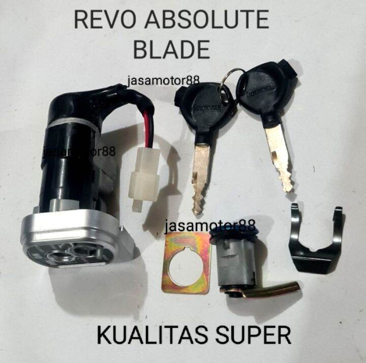 KUNCI KONTAK KOMPLIT PLUS JOK REVO ABSOLUTE BLADE Lazada Indonesia