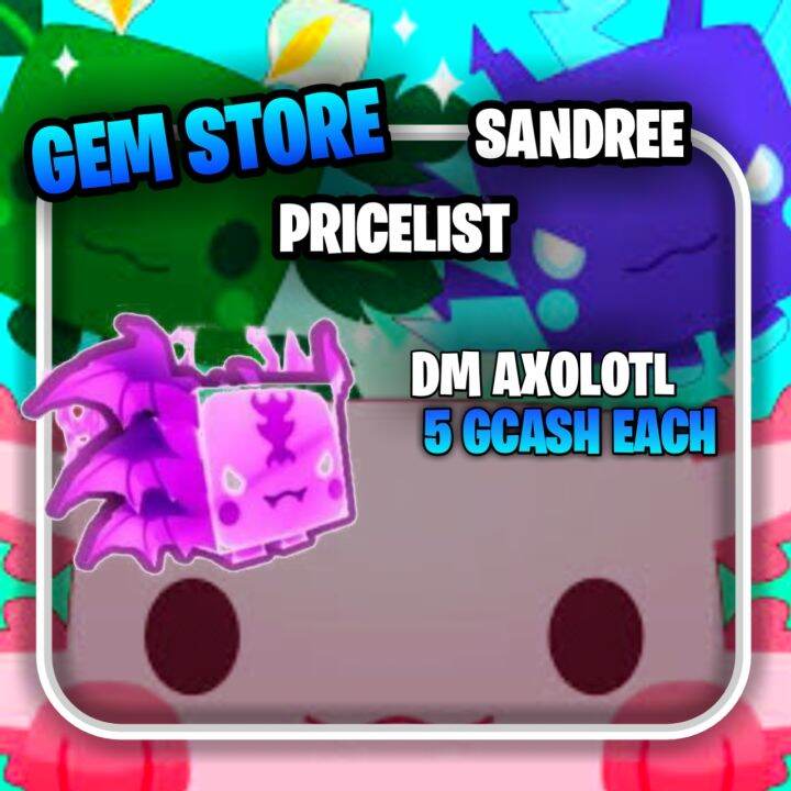 Mythical Dm Hellish Axolotl Pet Simulator X Lazada Ph