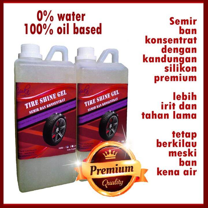 YUKA Semir Ban Premium 1 Liter Lazada Indonesia