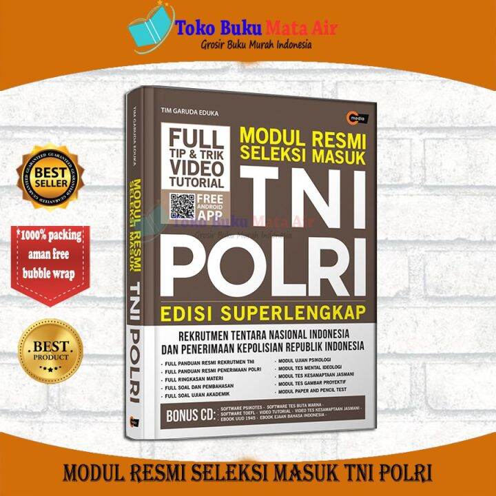 MODUL RESMI SELEKSI MASUK TNI POLRI EDISI SUPERLENGKAP MEDIA Lazada