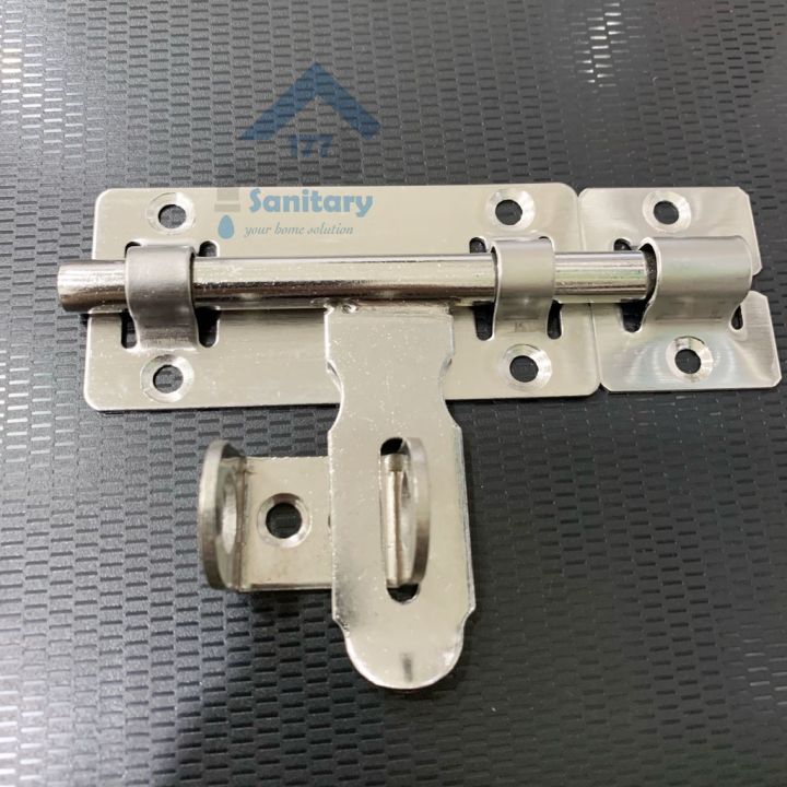 Grendel Overpal Gembok Inch Kunci Pintu Lock Bolt Selot Slot Gudang