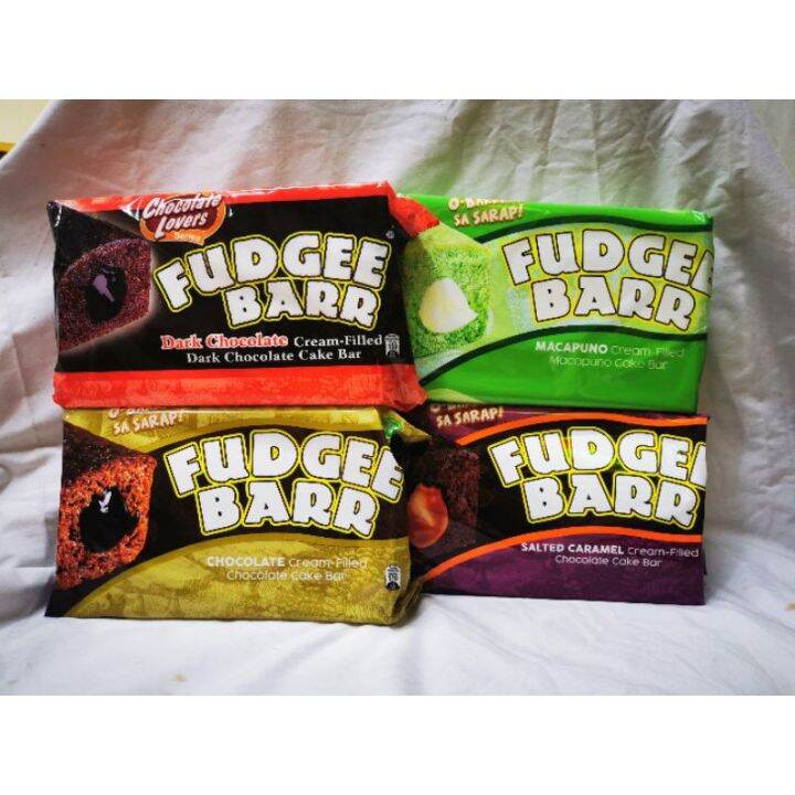 All Fudgee Barr Cream Filled Cake Bar Packs X G G Lazada