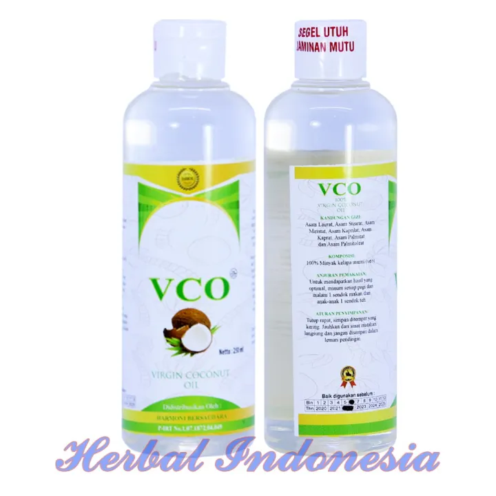 Vco Harmoni Virgin Coconut Oil Ml Minyak Kelapa Murni Lazada