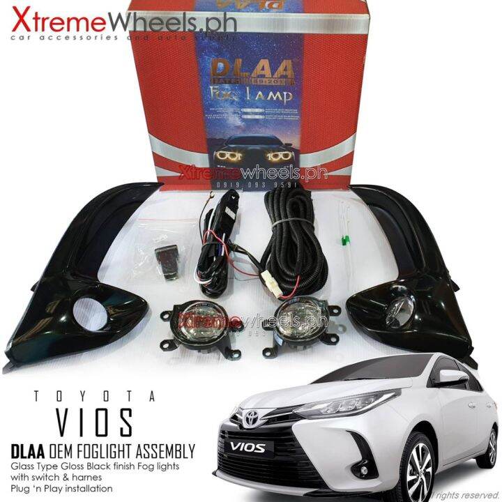 Toyota Vios Yaris Water Proof Fog Light Assembly