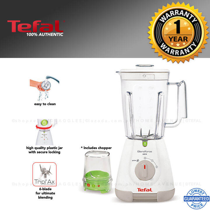 Tefal 1 75L Blendforce Plastic Blender With Mini Chopper BL3071 Lazada PH