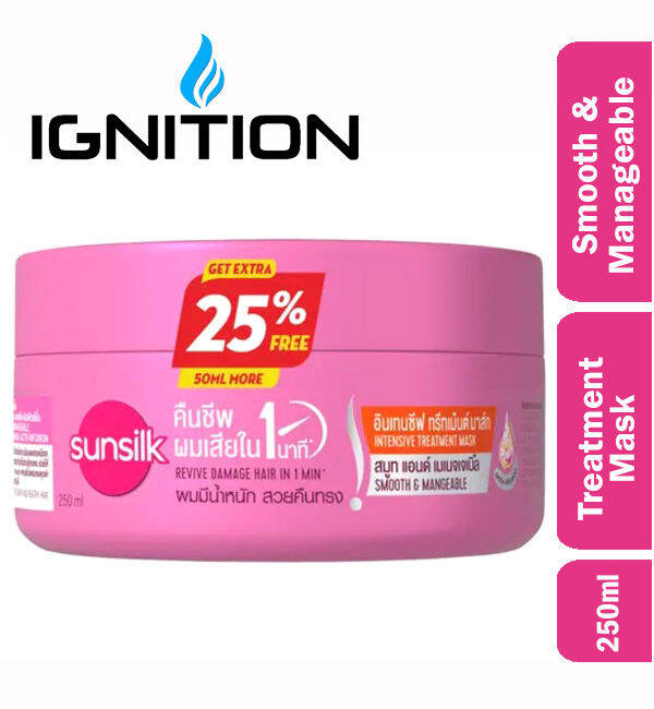 Sunsilk Smooth And Manageable Intensive Treatment Mask 250ml Lazada