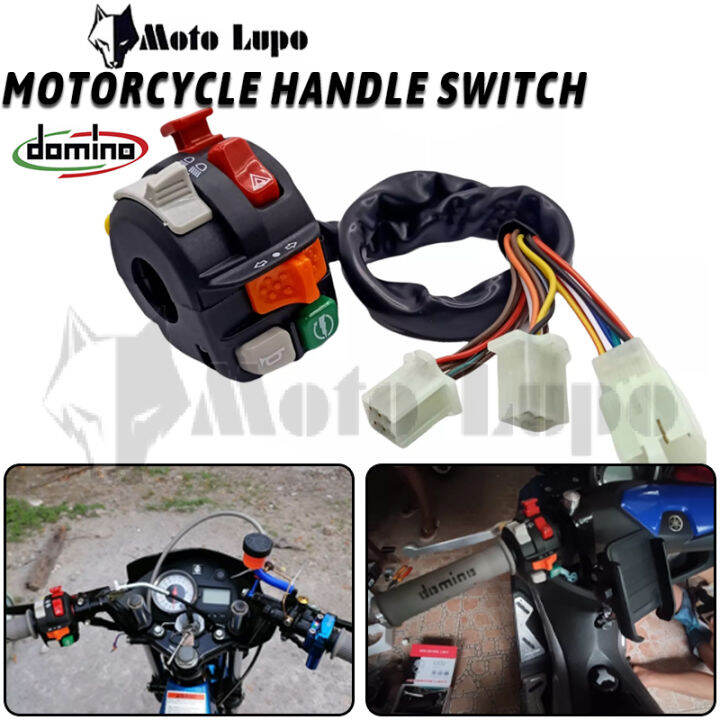 Moto Lupo Motorcycle Domino Universal Handle Switch Honey Well All In