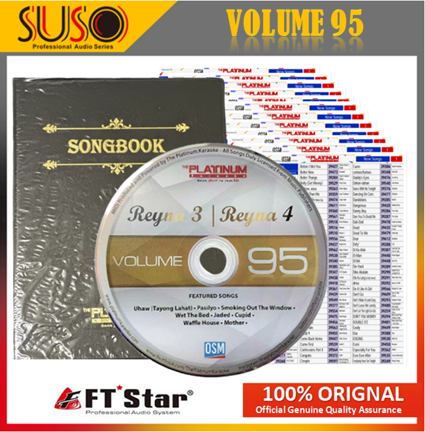 Platinum Reyna Songbook Songlist Updated Cd Volume Lazada Ph