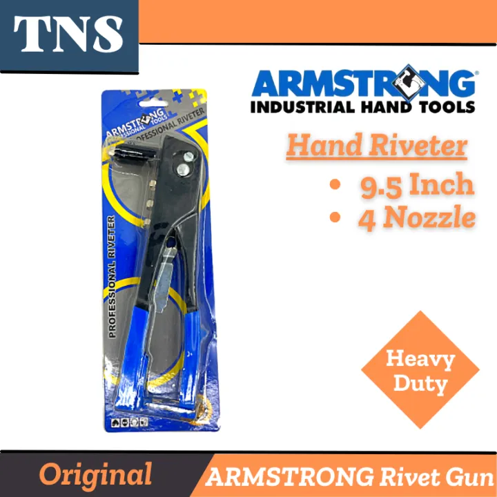 Armstrong Original Rivet Gun Nozzle Heavy Duty Hand Riveter