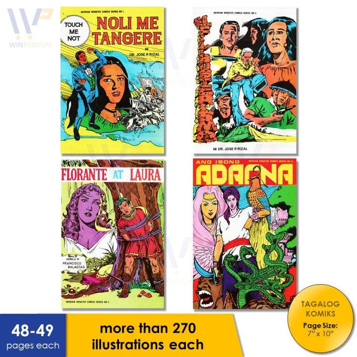 Florante At Laura Ibong Adarna El Felibusterismonoli Me Tangere Lazada