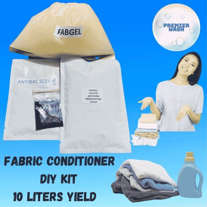 FABCON DIY KIT 10 LITERS YIELD FABRIC CONDITIONER Lazada PH