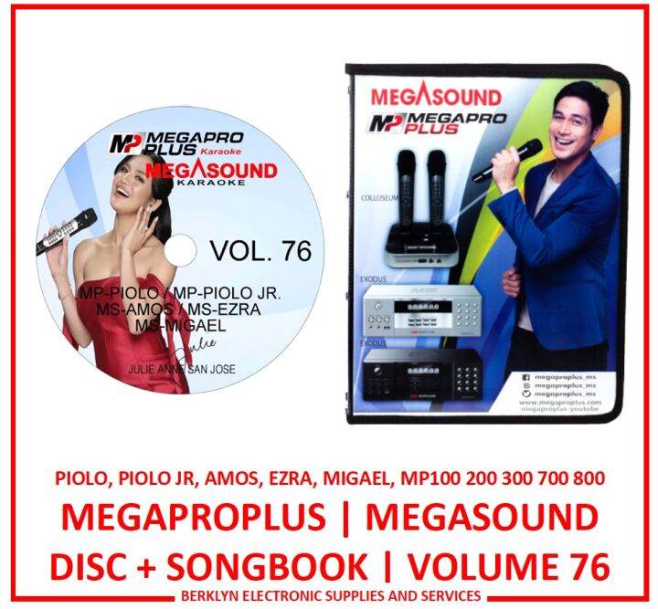 Disc Songbook Volume 78 Update For Megaproplus Megasound MP100 200