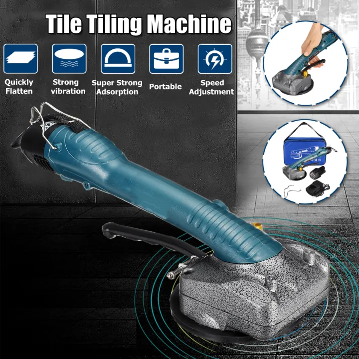 Electric Ceramic Tiling Machine Tile Vibrator Suction Cup Adjustable