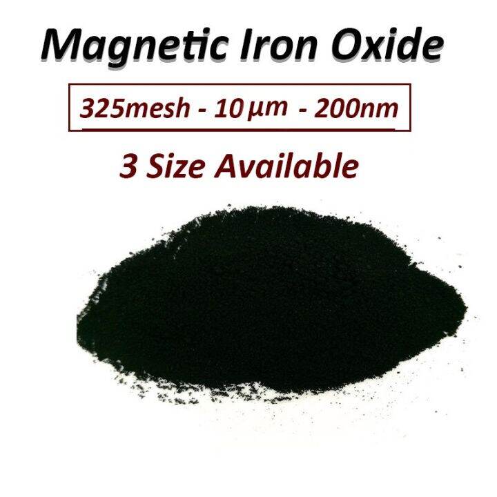 Black Fe O Powder Magnetic Iron Oxide Powder For R D Ultrafine