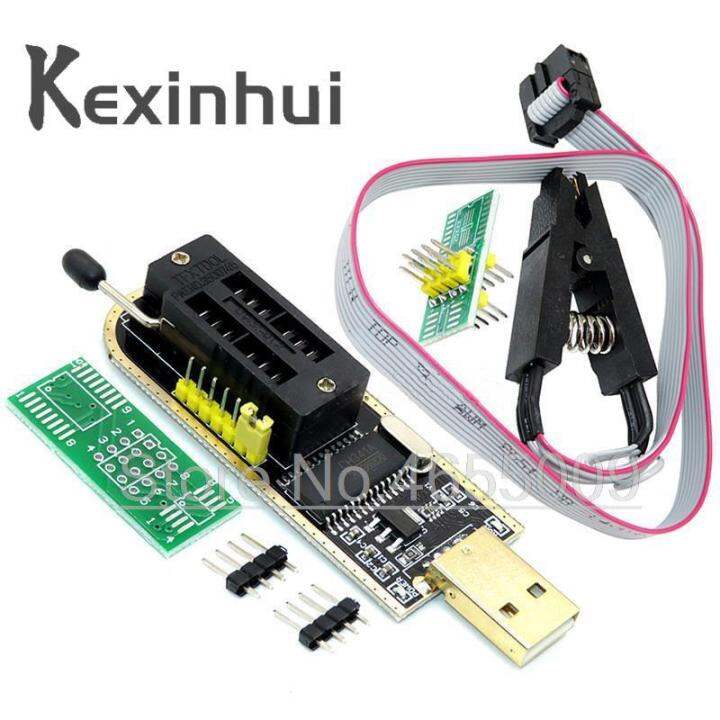 CH341A 24 25 Series EEPROM Flash BIOS USB Programmer Module SOIC8