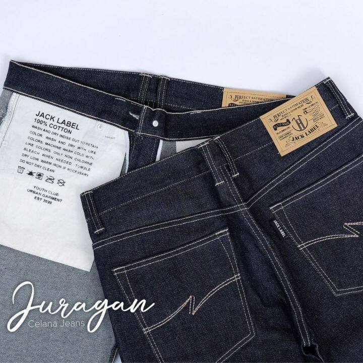 Promo Celana Jeans Denim Selvedge Accent Oz Jack Label Lazada