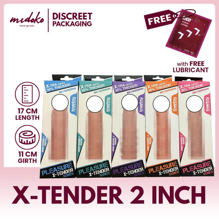 Midoko Lovetoy Pleasure X Tender 2 Inch Penis Extender Sex Toys For