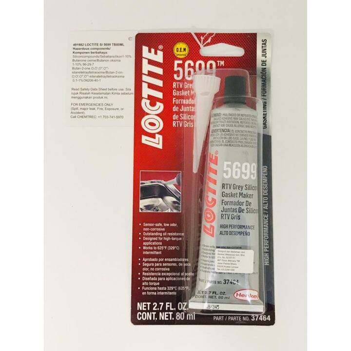 LOCTITE 5699 RTV GREY SILICONE Lazada