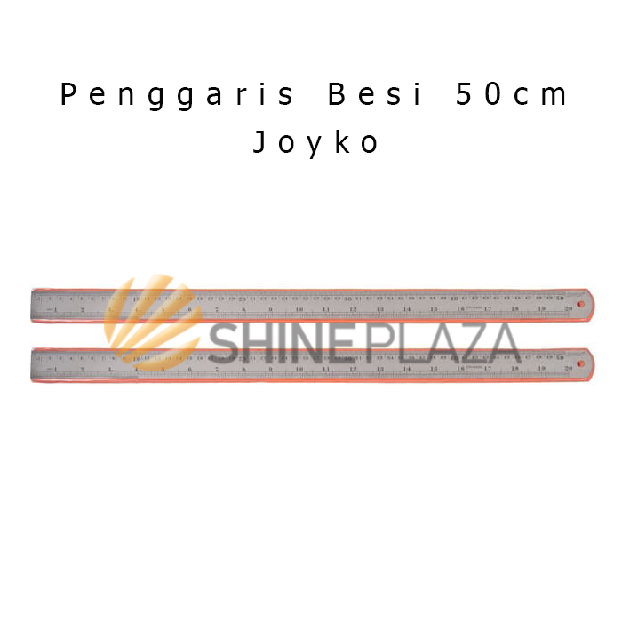 Penggaris Besi Joyko 50cm Stainless Steel Ruler Joyko 50 Cm Lazada