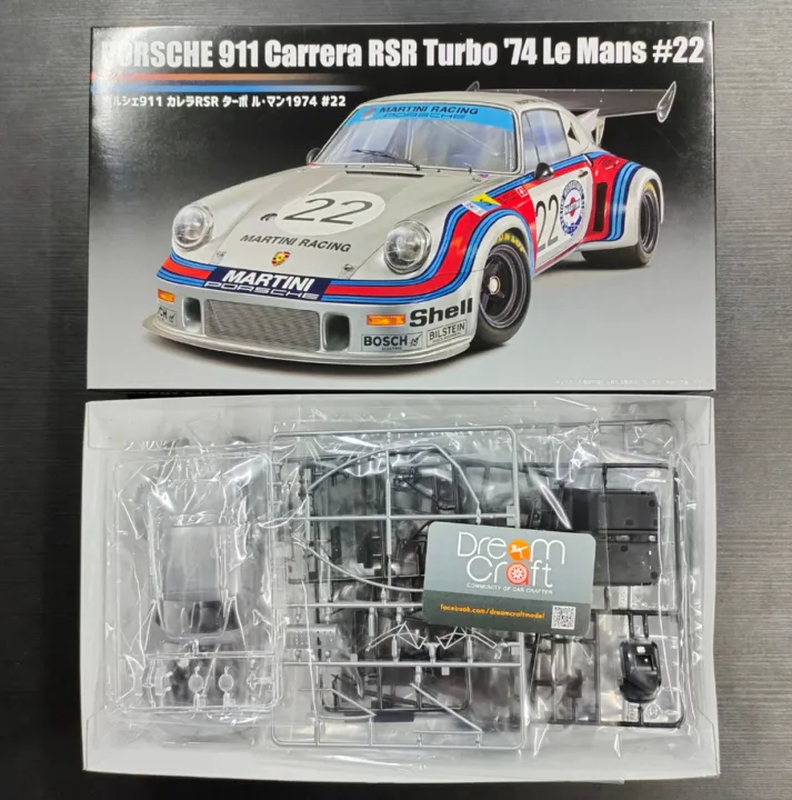 FUJIMI 1 24 Porsche 911 Carrera RSR Turbo Le Mans 1974 22 โมเดลรถยนต