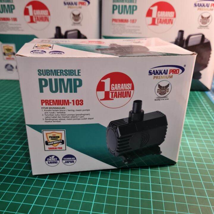 Mesin Pompa Aquarium Kolam Hidroponik Celup SAKKAI PRO PREMIUM AA 103