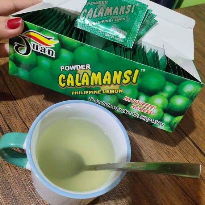 Juan Calamansi Powdered Juice Sachets With Free Sachets Lazada Ph