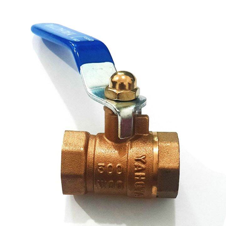 Stop Kran Kuningan 1 2 YAHOYA Ball Valve Keran 1 2 Inci Inch Lazada