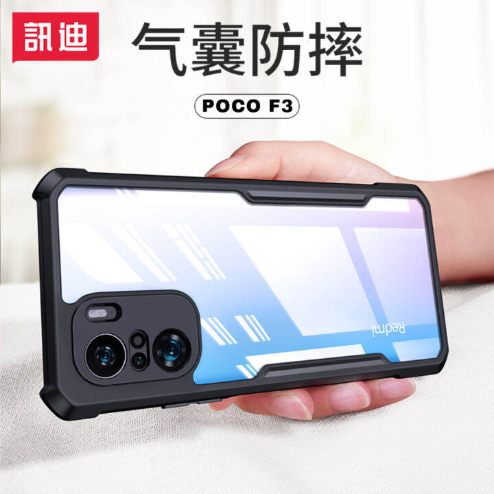 XUNDD Poco F3 Redmi K40 K40 Pro K40 Pro Shockproof Clear Case Cover