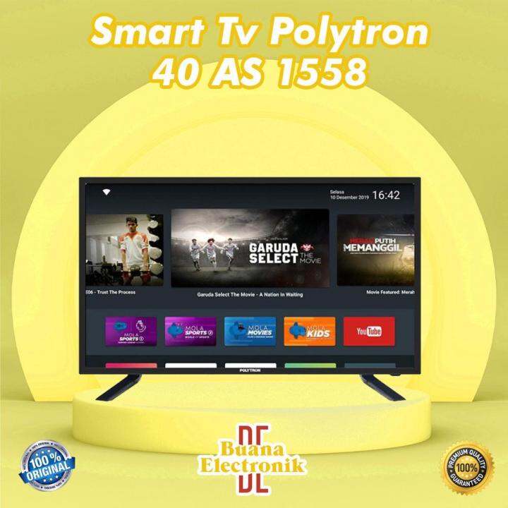 SMART TV ANDROID POLYTRON 40 INCH AG 9953 ORIGINAL Lazada Indonesia