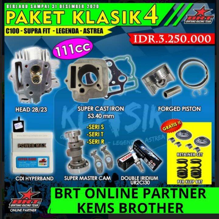 PAKET BRT KLASIK 4 GRAND LEGENDA SUPRAFIT Lazada Indonesia