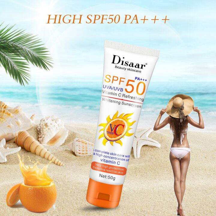 Disaar SPF 50 PA Sunscreen VC Sunscreen Lotion Whitening Sunblock